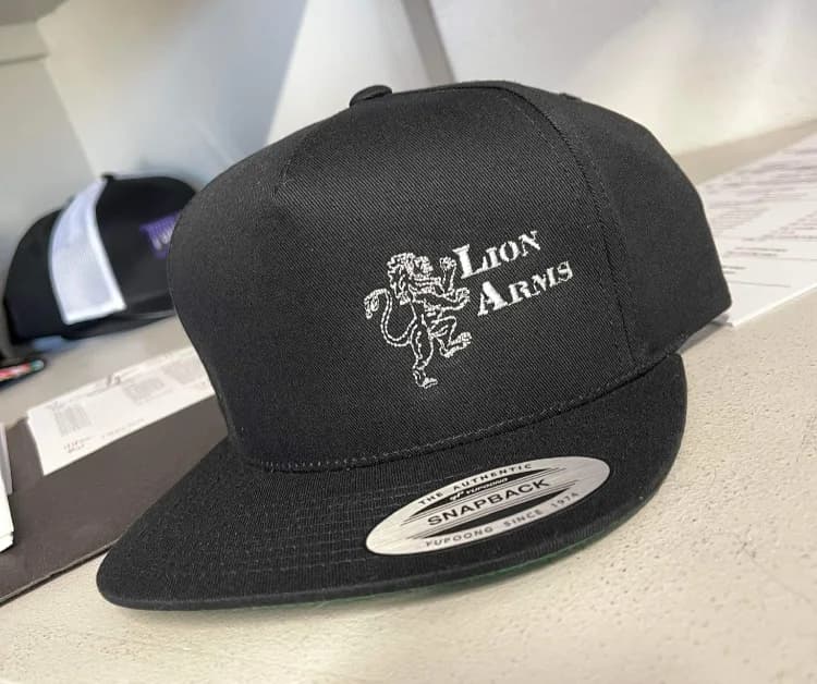 Lion Arms Blackout Snapback