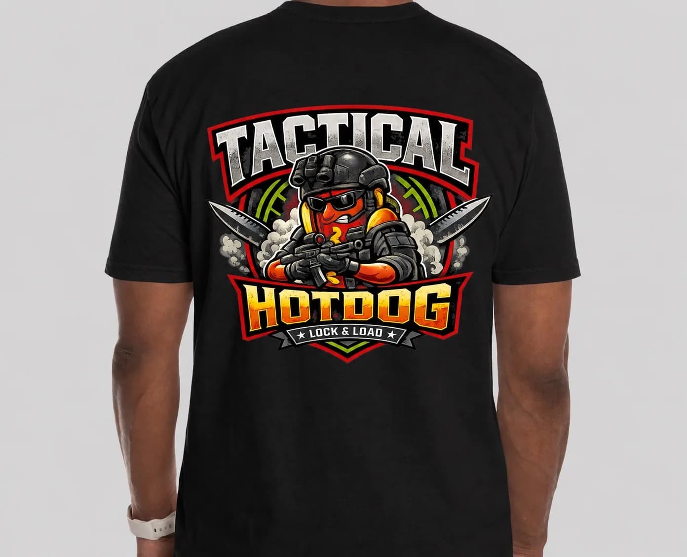 Tactical Hotdog “Locked & Loaded” Tee
