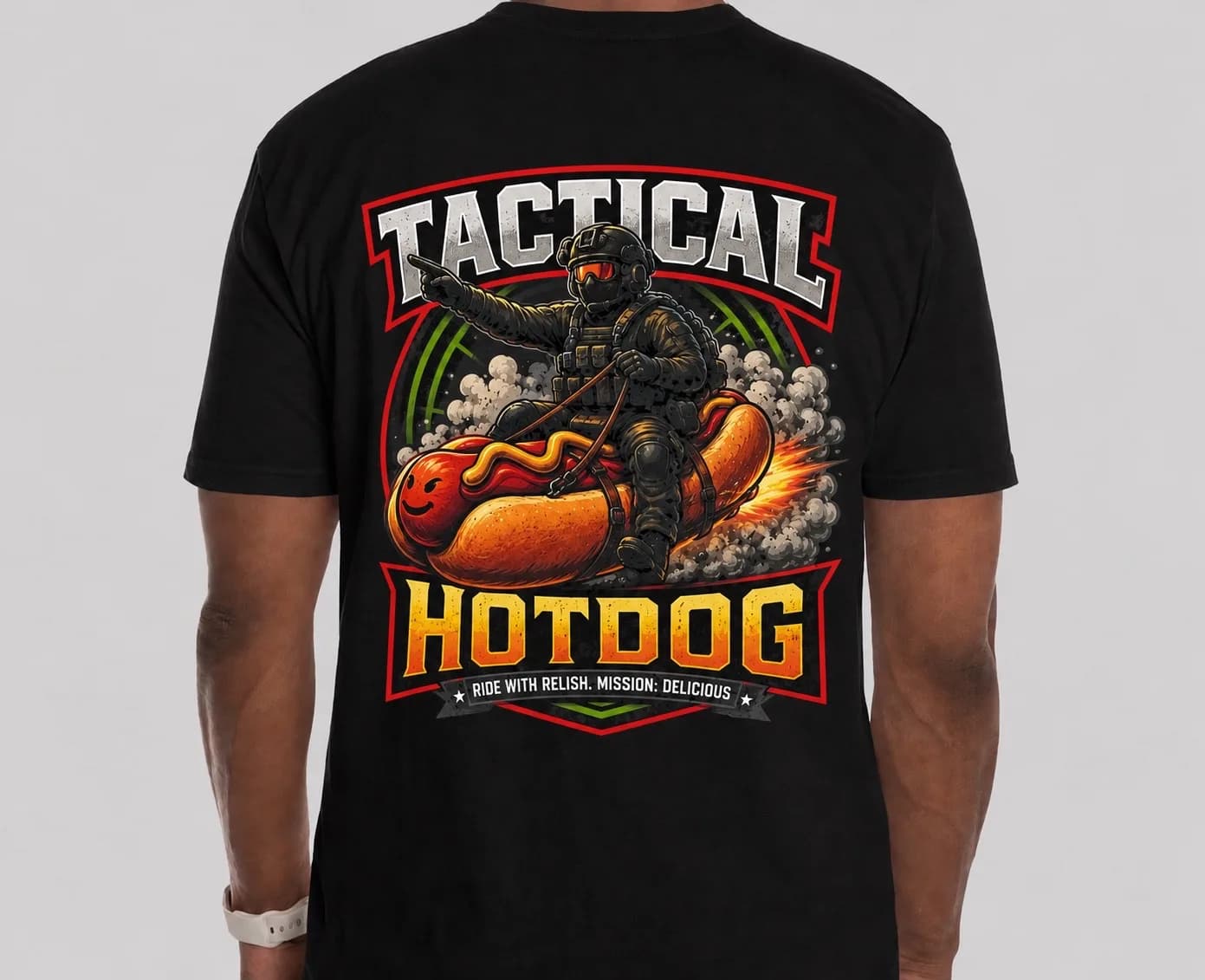 Tactical Hotdog Tee