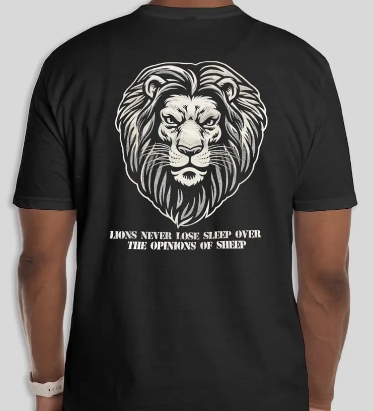 “Lions Never Lose Sleep” Tee